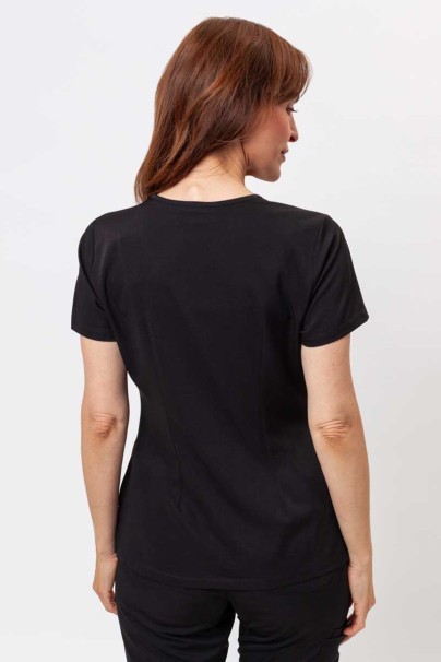 Bluza medyczna damska Healing Hands Monica V-neck czarna-2