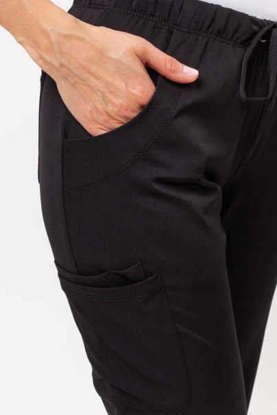 Spodnie medyczne damskie Healing Hands Rebecca Flare czarne-4