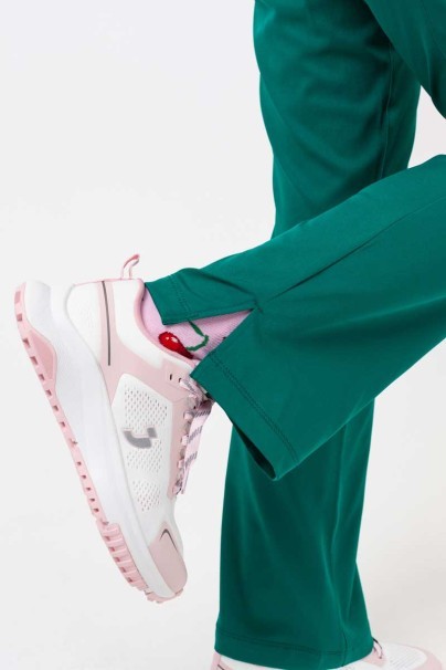 Spodnie medyczne damskie Healing Hands Rebecca Flare zielone-6