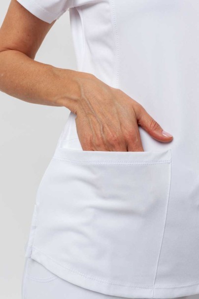 Bluza medyczna damska Healing Hands Monica V-neck biała-6