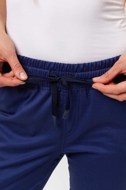 Spodnie medyczne damskie Uniforms World Zora ciemny granat-6
