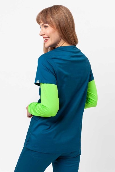 Komplet medyczny damski Uniforms World Alyssa & Zora karaibski błękit-4