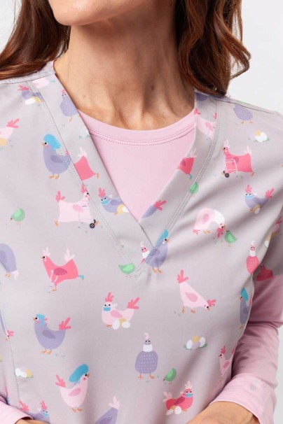 Kolorowa bluza damska Maevn Prints Hot Chicks-3