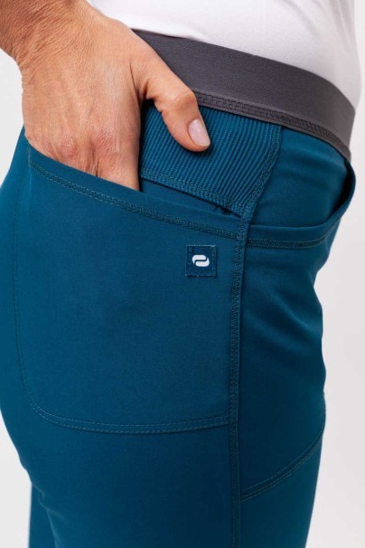 Spodnie medyczne damskie Cherokee Infinity Slim Pull-on karaibski błękit-4