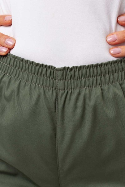 Spodnie medyczne damskie Cherokee Originals Natural Rise oliwkowe-4