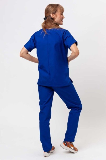 Komplet medyczny damski Cherokee Originals (bluza V-neck, spodnie N.Rise) granatowy-2