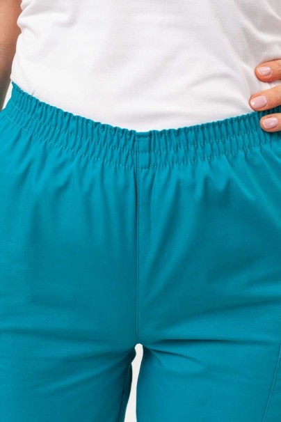 Spodnie medyczne damskie Cherokee Originals Natural Rise morski błękit-4