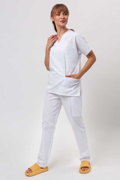 Bluza medyczna damska Cherokee Originals V-neck Top biała-5