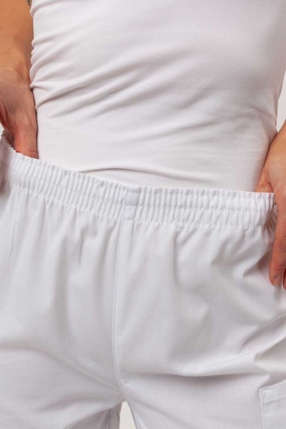 Komplet medyczny damski Cherokee Originals (bluza V-neck, spodnie N.Rise) biały-10