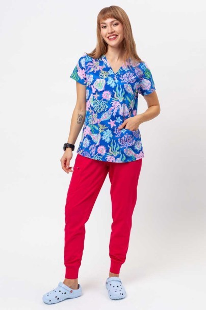 Kolorowa bluza damska Maevn Prints Summer Tides-7