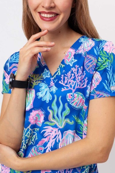 Kolorowa bluza damska Maevn Prints Summer Tides-3