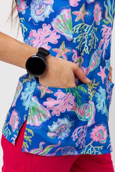 Kolorowa bluza damska Maevn Prints Summer Tides-5