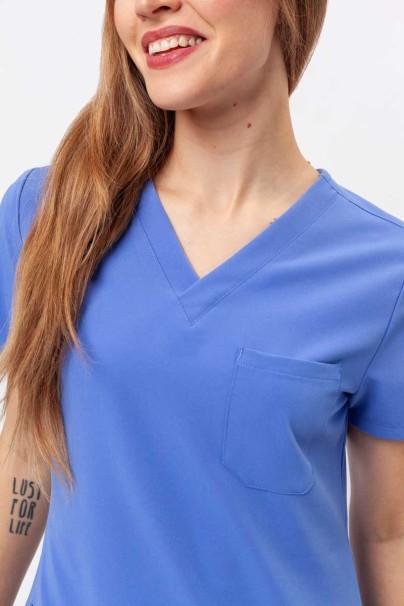 Bluza medyczna damska Uniforms World 518GTK™ Phillip klasyczny błękit-3