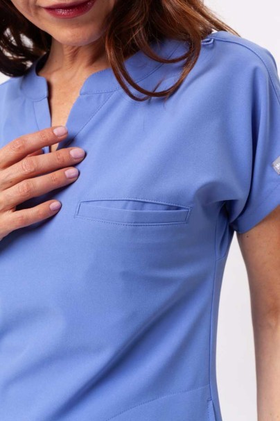 Bluza medyczna damska Maevn Momentum Dolman klasyczny błękit-4