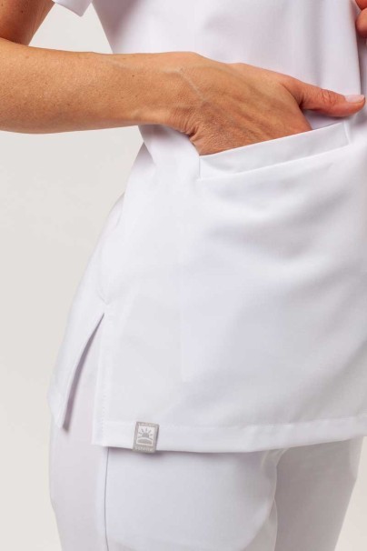 Komplet medyczny Sunrise Uniforms Premium (bluza Aura, spodnie Pride) biały-4