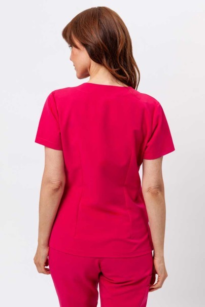 Komplet medyczny Sunrise Uniforms Premium (bluza Aura, spodnie Vibe) malinowy-4