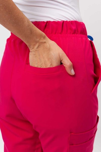 Komplet medyczny Sunrise Uniforms Premium (bluza Aura, spodnie Vibe) malinowy-9