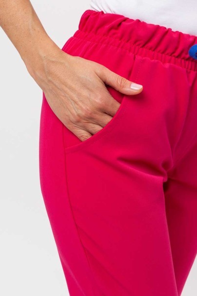 Komplet medyczny Sunrise Uniforms Premium (bluza Aura, spodnie Pride) malinowy-9