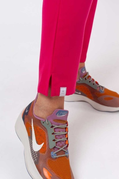 Komplet medyczny Sunrise Uniforms Premium (bluza Aura, spodnie Pride) malinowy-11