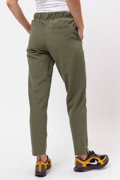 Spodnie medyczne damskie Sunrise Uniforms Premium Pride oliwkowe-2