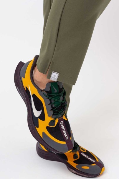 Komplet medyczny Sunrise Uniforms Premium (bluza Aura, spodnie Pride) oliwkowy-10