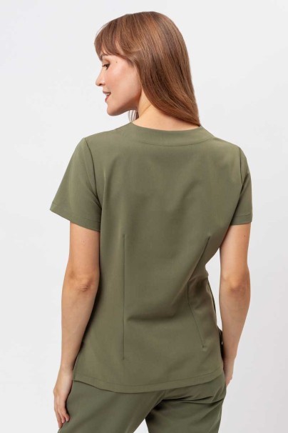 Komplet medyczny Sunrise Uniforms Premium (bluza Aura, spodnie Vibe) oliwkowy-3