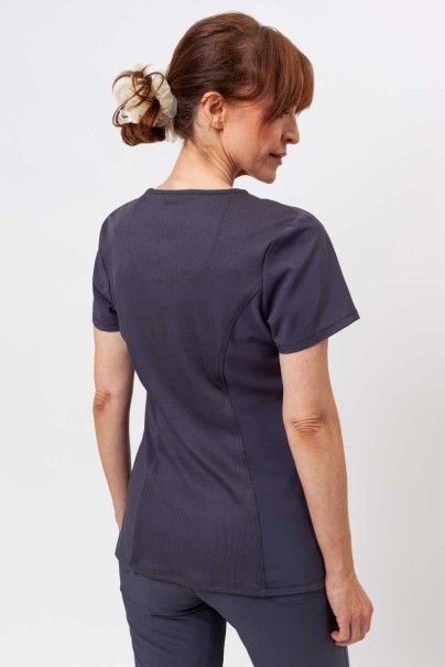 Bluza medyczna damska Cherokee Infinity Round Neck szara-3