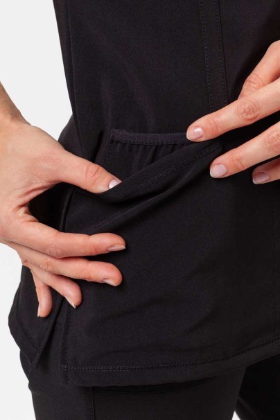 Bluza medyczna damska Cherokee Infinity Round Neck czarna-6