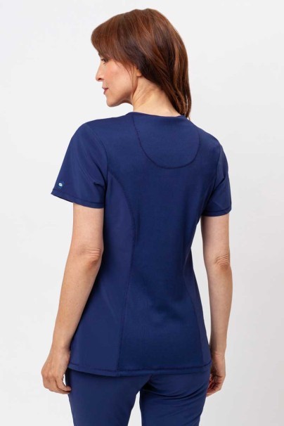 Bluza medyczna damska Cherokee Infinity Round Neck ciemny granat-2