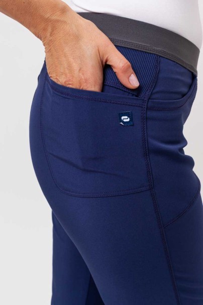 Spodnie medyczne damskie Cherokee Infinity Slim Pull-on ciemny granat-5