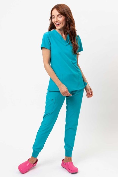 Bluza medyczna damska Uniforms World 309TS™ Valiant morski błekit-2