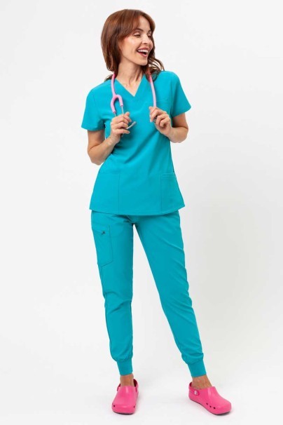 Bluza medyczna damska Uniforms World 309TS™ Valiant morski błekit-7