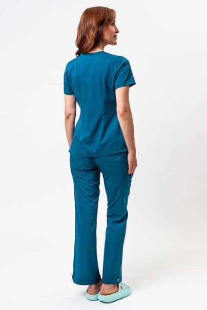 Bluza medyczna damska Healing Hands Monica V-neck karaibska-7