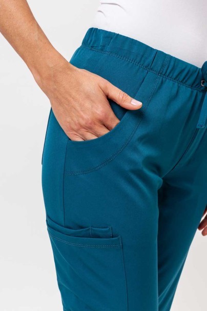 Spodnie medyczne damskie Healing Hands Rebecca Flare karaibskie-4