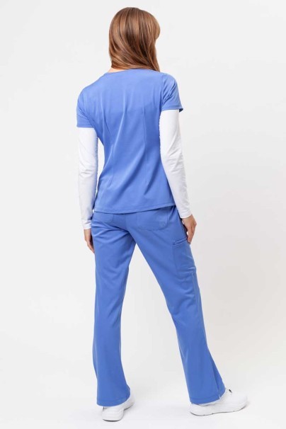Bluza medyczna damska Healing Hands Monica V-neck klasyczny błękit-8