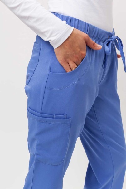 Spodnie medyczne damskie Healing Hands Rebecca Flare klasyczny błękit-4
