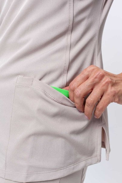 Komplet medyczny damski Healing Hands (bluza Monica, spodnie Rebecca) beżowy-6