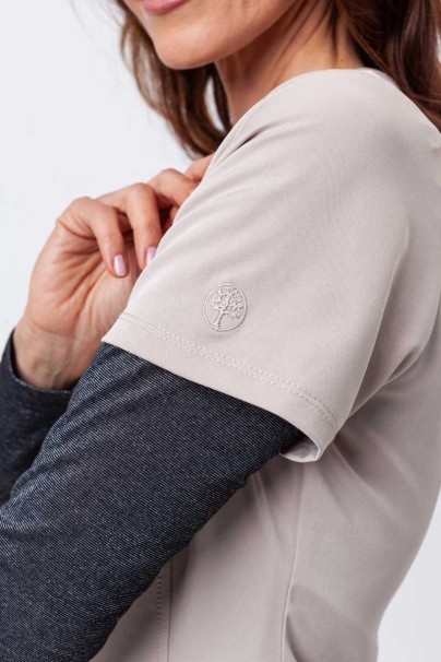 Komplet medyczny damski Healing Hands (bluza Monica, spodnie Rebecca) beżowy-5