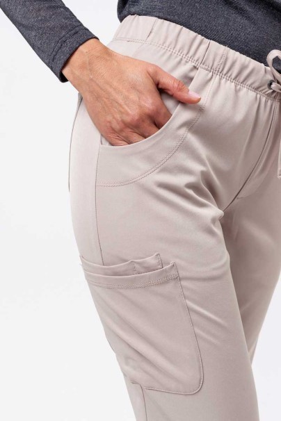 Komplet medyczny damski Healing Hands (bluza Monica, spodnie Rebecca) beżowy-10