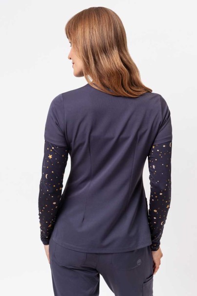 Bluza medyczna damska Healing Hands Monica V-neck szara-2