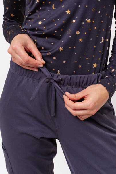 Spodnie medyczne damskie Healing Hands Rebecca Flare szare-7