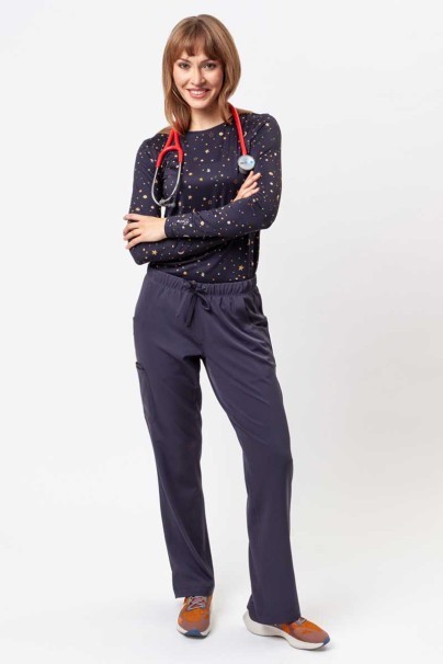 Spodnie medyczne damskie Healing Hands Rebecca Flare szare-2