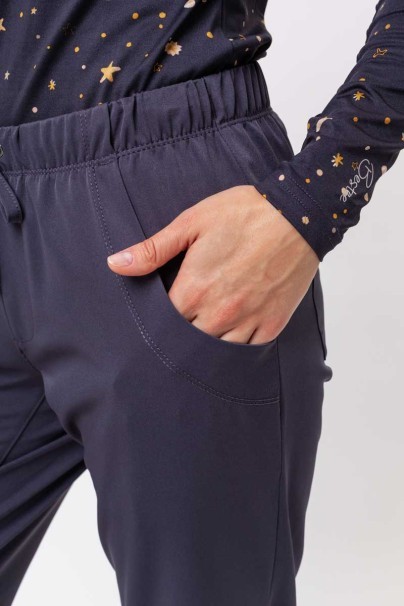 Komplet medyczny damski Healing Hands (bluza Monica, spodnie Rebecca) szary-11