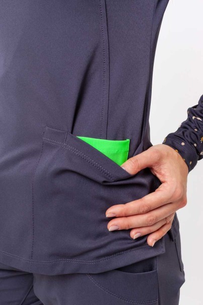 Komplet medyczny damski Healing Hands (bluza Monica, spodnie Rebecca) szary-6