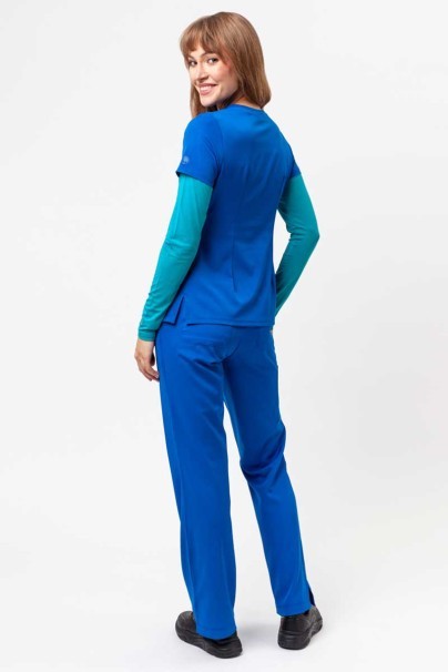 Bluza medyczna damska Healing Hands Monica V-neck królewski granat-9