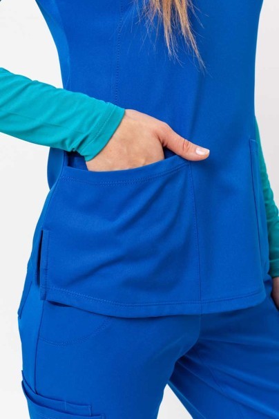 Komplet medyczny damski Healing Hands (bluza Monica, spodnie Rebecca) królewski granat-7