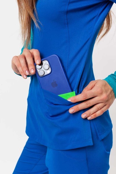 Komplet medyczny damski Healing Hands (bluza Monica, spodnie Rebecca) królewski granat-9