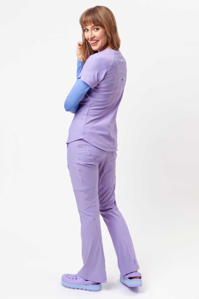 Bluza medyczna damska Maevn Embrace Luna lawendowa-10