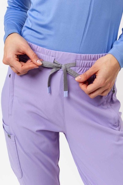 Komplet medyczny damski Maevn Embrace (bluza Luna, spodnie Nora) lawendowy-16