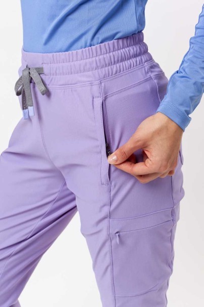 Komplet medyczny damski Maevn Embrace (bluza Luna, spodnie Nora) lawendowy-13